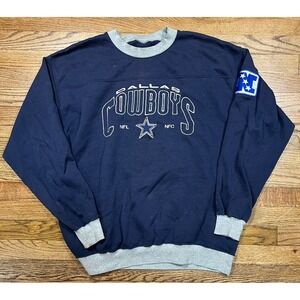 Vintage Dallas Cowboys Sweatshirt Crewneck NFL Lee Sport 90s Men's Sz XL